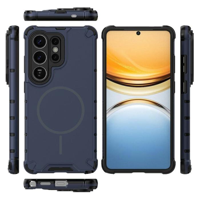 OEM - Mobilskal för Samsung Galaxy S26 Ultra Magnetiskt TPU + PC - Mörkblå