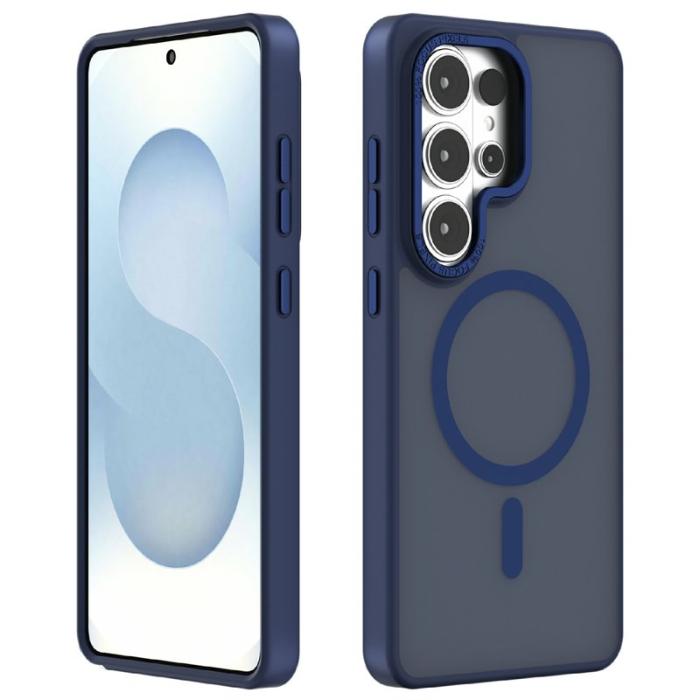 OEM - Mobilskal för Samsung Galaxy S26 Ultra Magnetiskt TPU + PC - Mörkblå