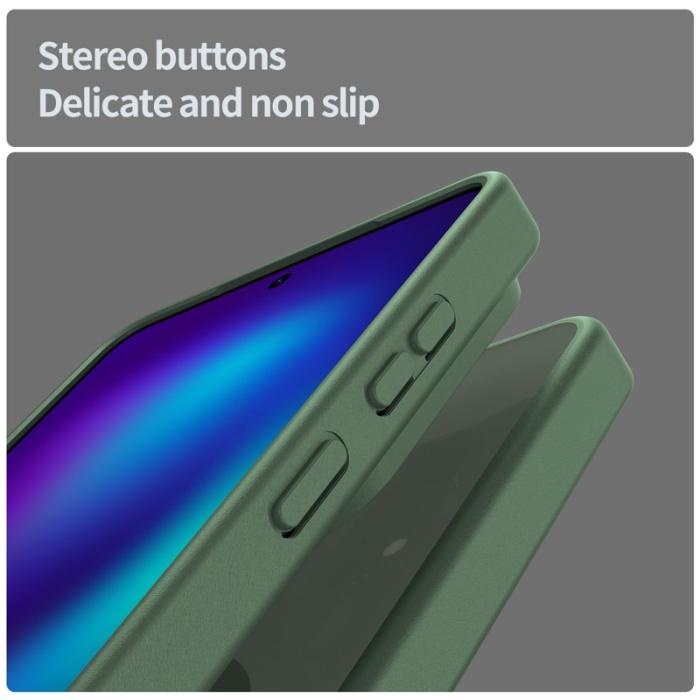 OEM - Mobilskal för Samsung Galaxy S26 Ultra Magnetiskt TPU + PC - Olivgrön