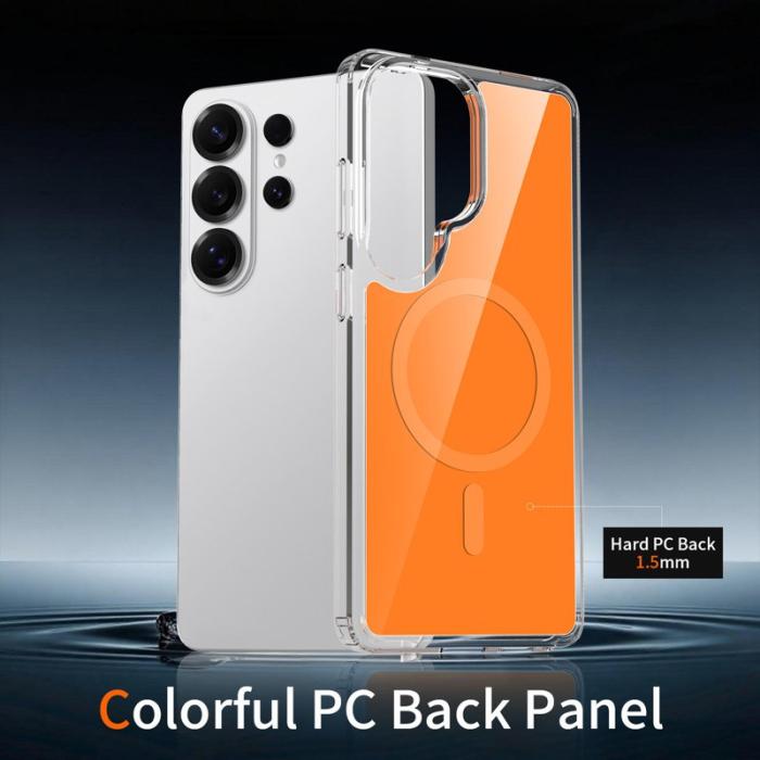 OEM - Mobilskal för Samsung Galaxy S26 Ultra Magnetiskt TPU + PC - Orange