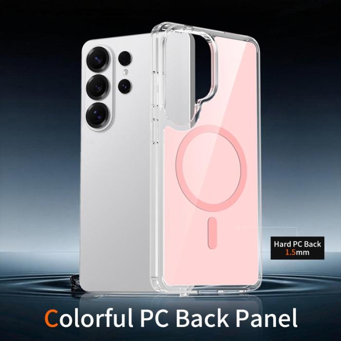 OEM - Mobilskal för Samsung Galaxy S26 Ultra Magnetiskt TPU + PC - Rosa