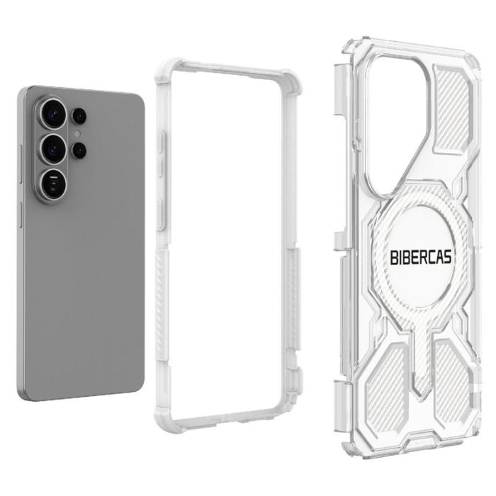 OEM - Mobilskal för Samsung Galaxy S26 Ultra Magnetiskt TPU + PC - Rosa