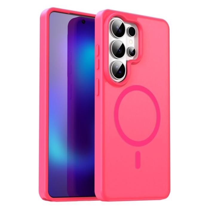 OEM - Mobilskal för Samsung Galaxy S26 Ultra Magnetiskt TPU + PC - Rosa