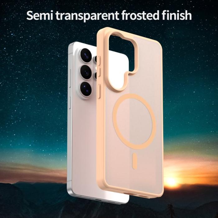 OEM - Mobilskal för Samsung Galaxy S26 Ultra Magnetiskt TPU + PC - Rosa