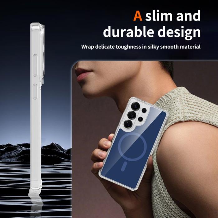 OEM - Mobilskal för Samsung Galaxy S26 Ultra Magnetiskt TPU + PC - Safir