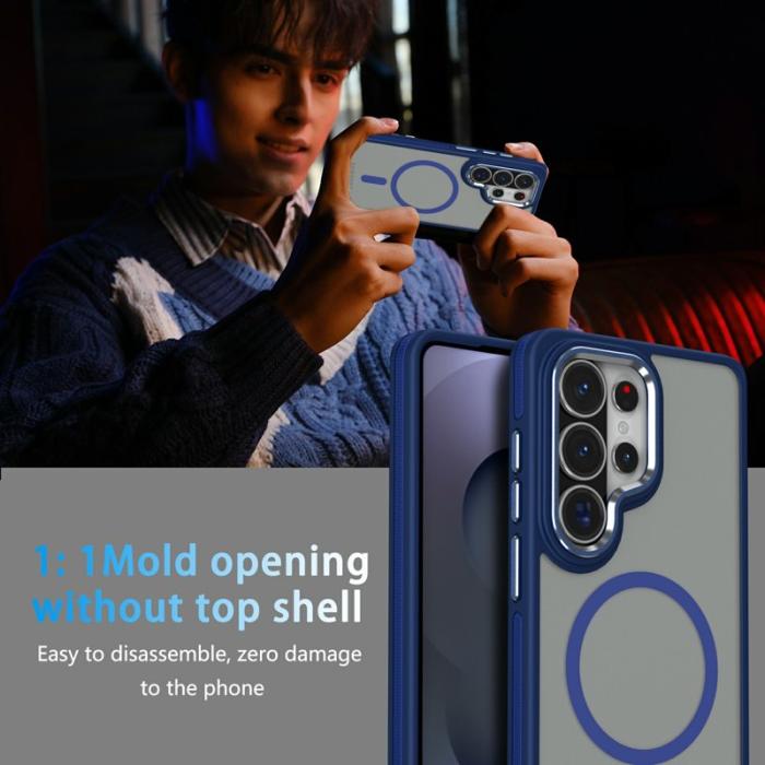 OEM - Mobilskal för Samsung Galaxy S26 Ultra Magnetiskt TPU PC - Safir