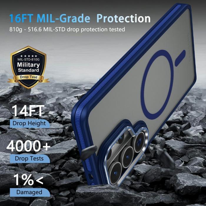 OEM - Mobilskal för Samsung Galaxy S26 Ultra Magnetiskt TPU PC - Safir