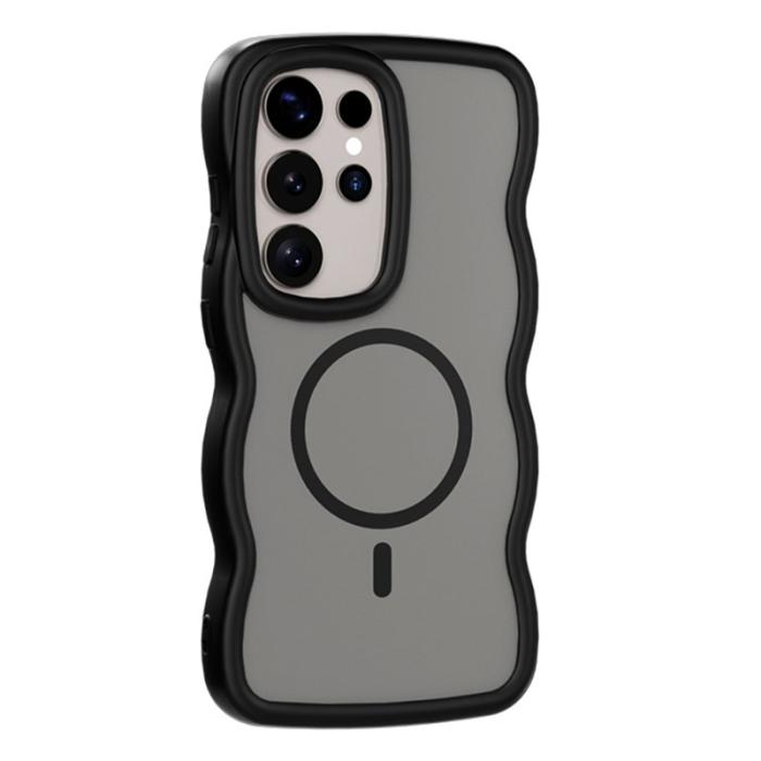 OEM - Mobilskal för Samsung Galaxy S26 Ultra Magnetiskt TPU + PC - Svart