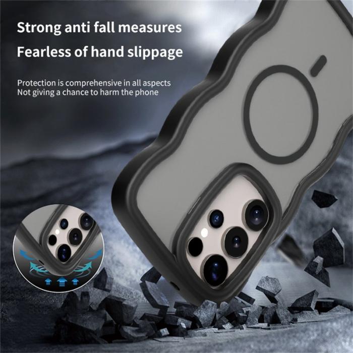 OEM - Mobilskal för Samsung Galaxy S26 Ultra Magnetiskt TPU + PC - Svart