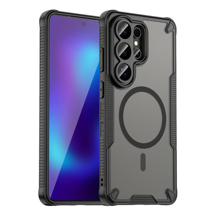 OEM - Mobilskal för Samsung Galaxy S26 Ultra Magnetiskt TPU + PC - Svart