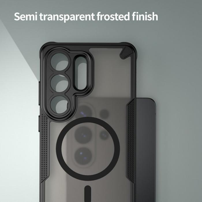 OEM - Mobilskal för Samsung Galaxy S26 Ultra Magnetiskt TPU + PC - Svart