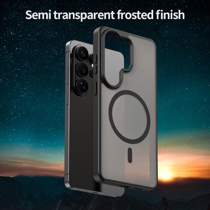 OEM - Mobilskal för Samsung Galaxy S26 Ultra Magnetiskt TPU + PC - Svart