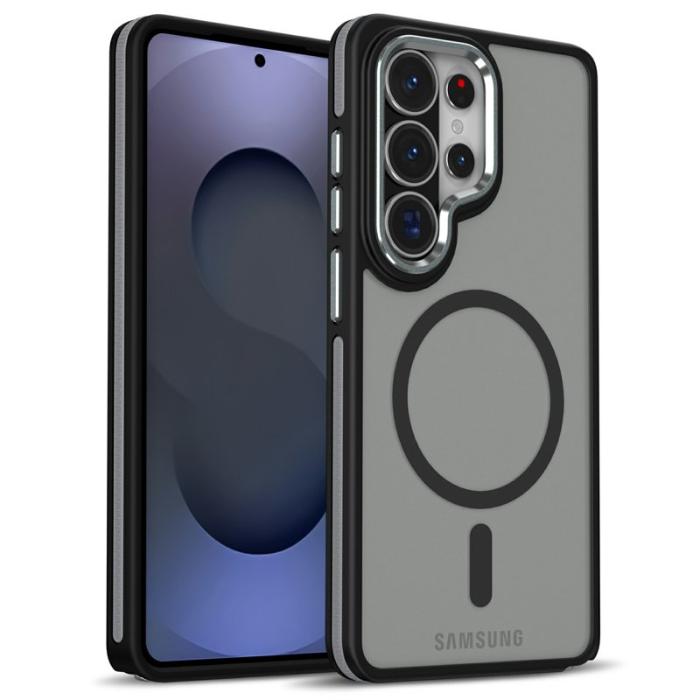 OEM - Mobilskal för Samsung Galaxy S26 Ultra Magnetiskt TPU PC - Svart