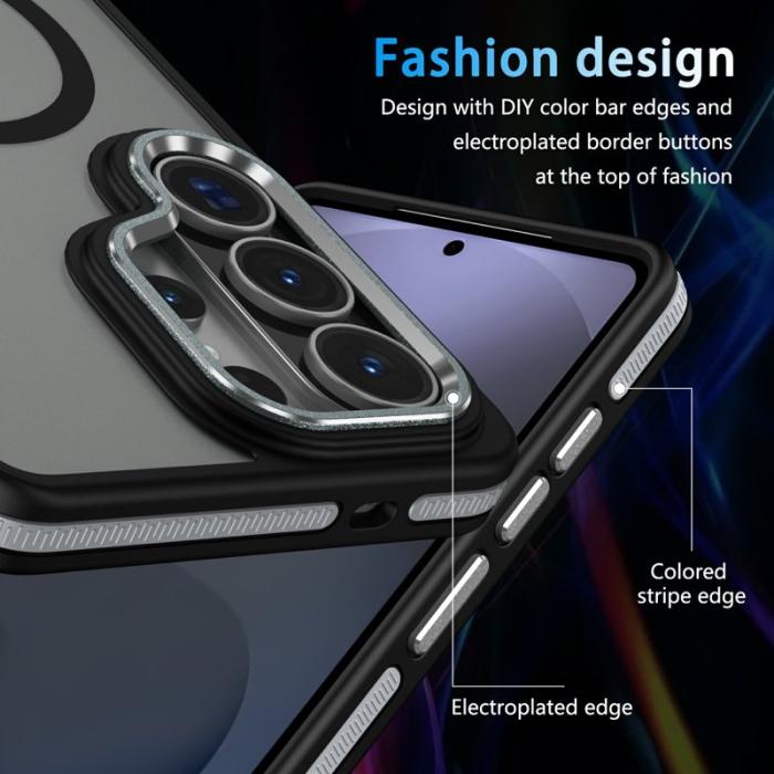 OEM - Mobilskal för Samsung Galaxy S26 Ultra Magnetiskt TPU PC - Svart