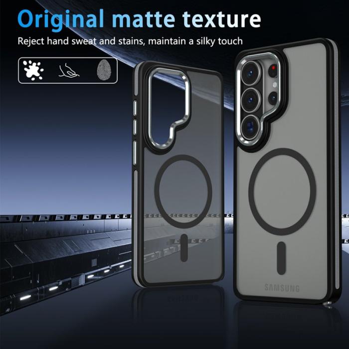 OEM - Mobilskal för Samsung Galaxy S26 Ultra Magnetiskt TPU PC - Svart