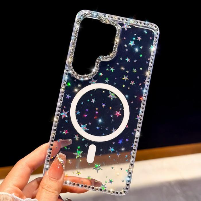 OEM - Mobilskal för Samsung Galaxy S26 Ultra Magnetiskt TPU + PC - Transparent