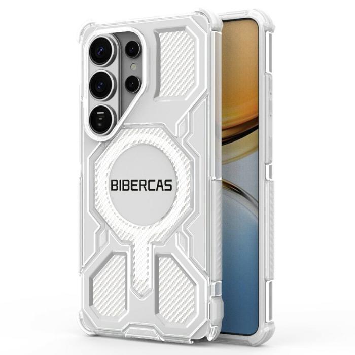 OEM - Mobilskal för Samsung Galaxy S26 Ultra Magnetiskt TPU + PC - Transparent