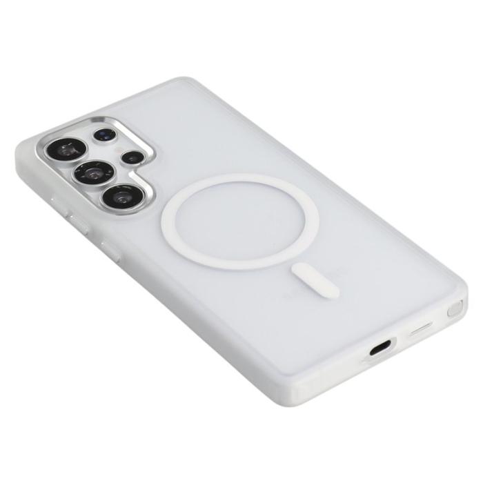 OEM - Mobilskal för Samsung Galaxy S26 Ultra Magnetiskt TPU + PC - Vit