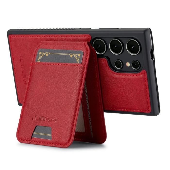 LC.imeeke - LC.IMEEKE Mobilskal för Samsung Galaxy S26 Ultra Magnetiskt TPU - Röd