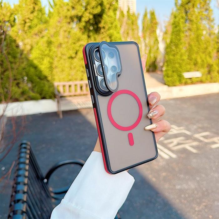 OEM - Mobilskal för Samsung Galaxy S26 Ultra Magnetiskt TPU - Röd