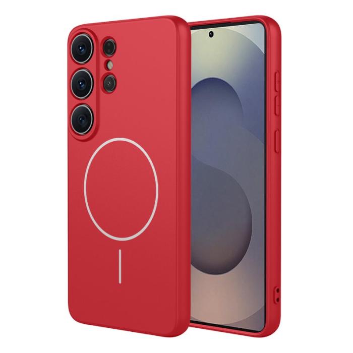 OEM - Mobilskal för Samsung Galaxy S26 Ultra Magnetiskt TPU - Röd