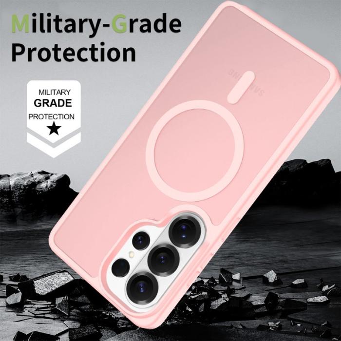 OEM - Mobilskal för Samsung Galaxy S26 Ultra Magnetiskt TPU - Rosa
