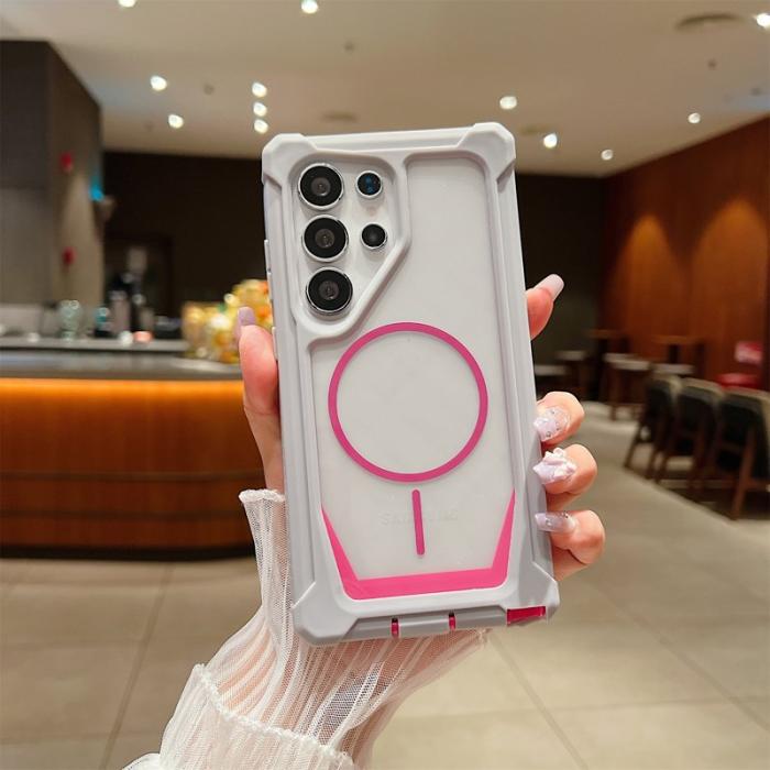 OEM - Mobilskal för Samsung Galaxy S26 Ultra Magnetiskt TPU - Rosa