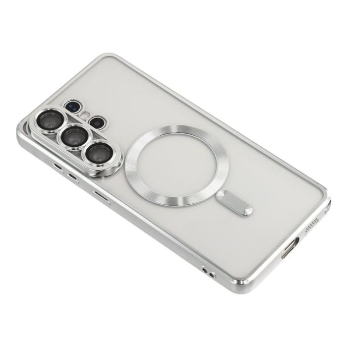 OEM - Mobilskal för Samsung Galaxy S26 Ultra Magnetiskt TPU - Silver