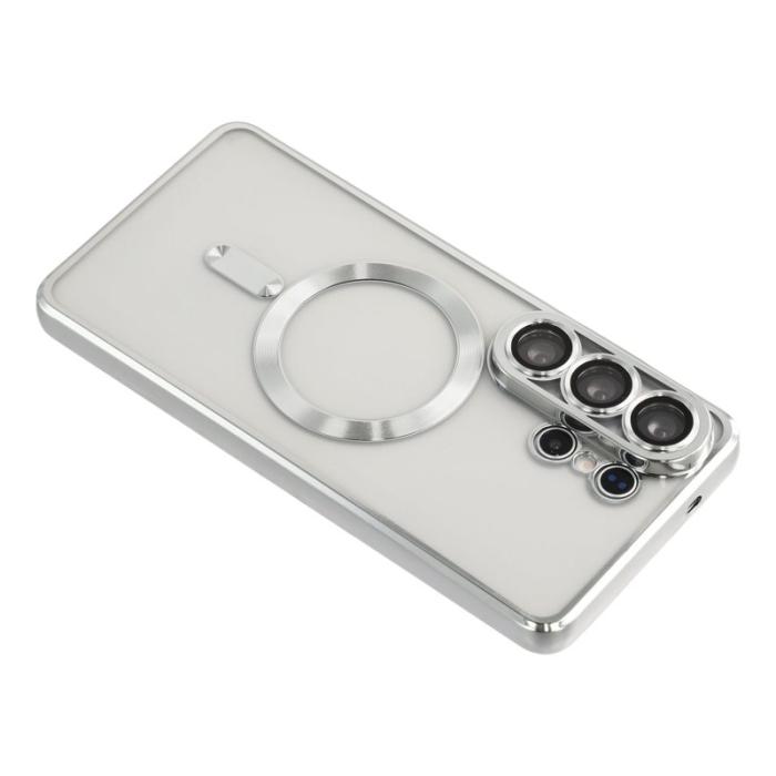 OEM - Mobilskal för Samsung Galaxy S26 Ultra Magnetiskt TPU - Silver