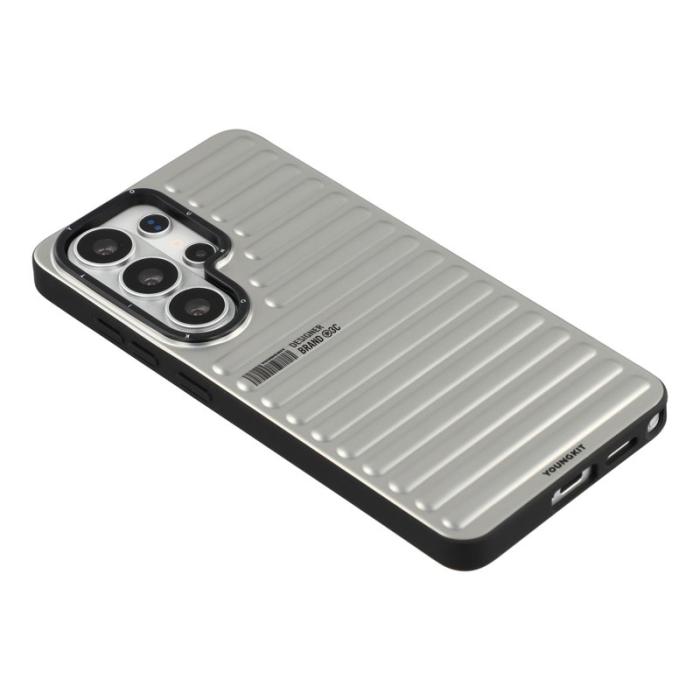 YOUNGKIT - YOUNGKIT Mobilskal för Samsung Galaxy S26 Ultra Magnetiskt TPU - Silver