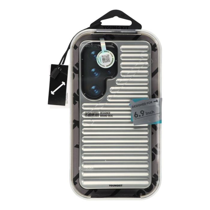 YOUNGKIT - YOUNGKIT Mobilskal för Samsung Galaxy S26 Ultra Magnetiskt TPU - Silver