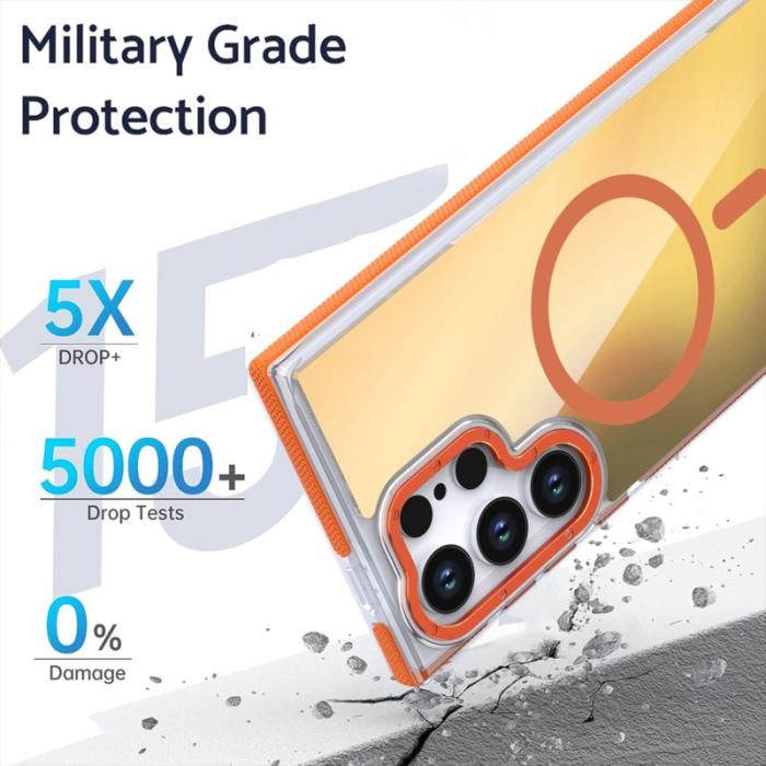 OEM - Mobilskal för Samsung Galaxy S26 Ultra Magnetiskt TPU - Svart