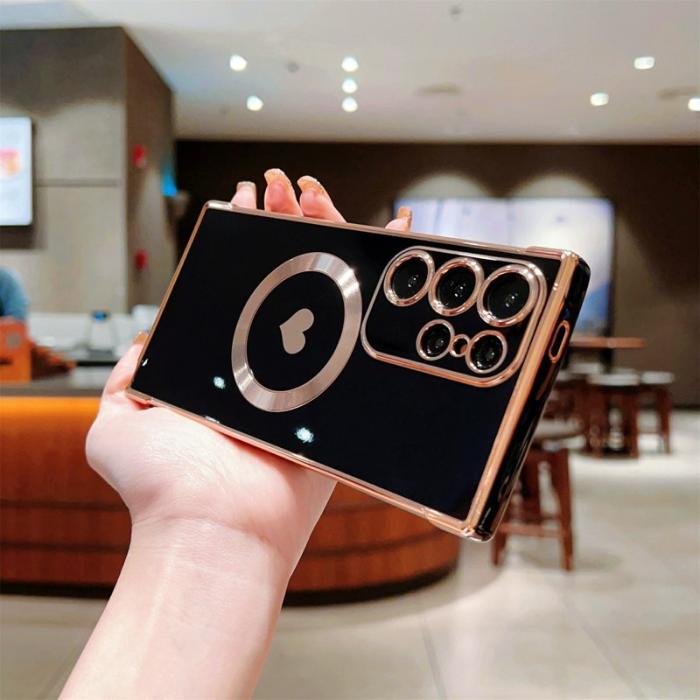 OEM - Mobilskal för Samsung Galaxy S26 Ultra Magnetiskt TPU - Svart