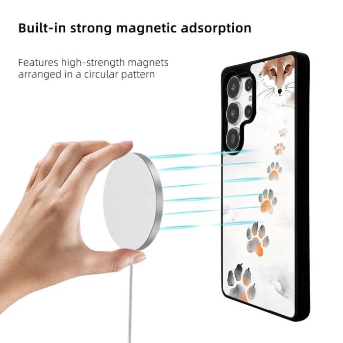 EYCASE - EYCASE Mobilskal för Samsung Galaxy S26 Ultra Magnetiskt TPU - Svart