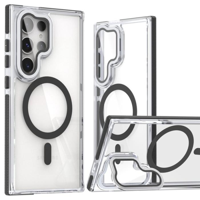 OEM - Mobilskal för Samsung Galaxy S26 Ultra Magnetiskt TPU - Svart