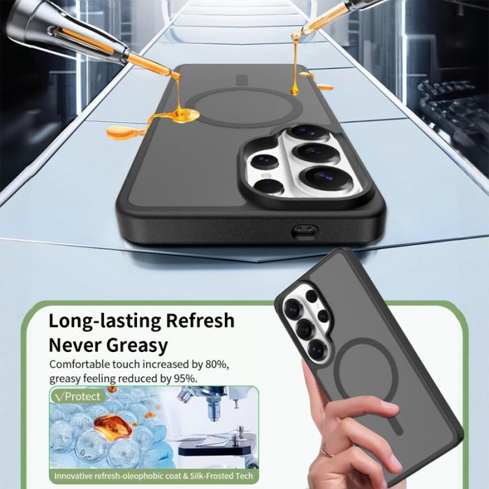 OEM - Mobilskal för Samsung Galaxy S26 Ultra Magnetiskt TPU - Svart