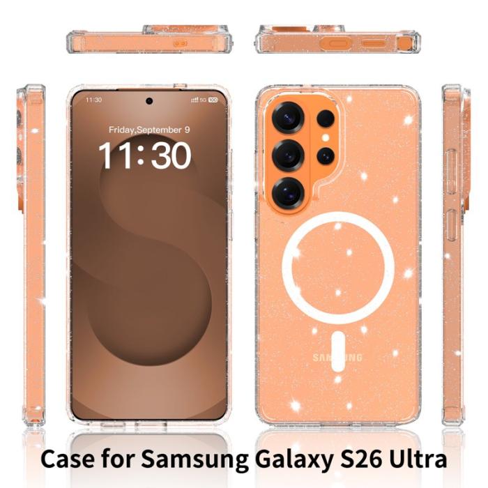 OEM - Mobilskal för Samsung Galaxy S26 Ultra Magnetiskt TPU - Transparent