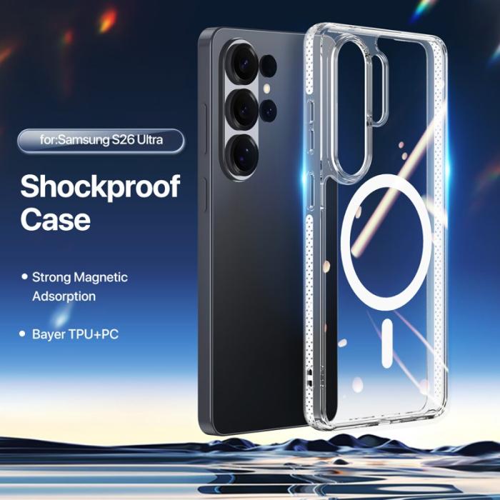 Dux Ducis - Dux Ducis Mobilskal för Samsung Galaxy S26 Ultra Magnetiskt TPU - Transparent