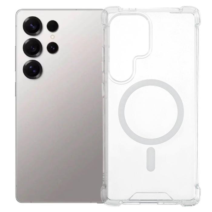 OEM - Mobilskal för Samsung Galaxy S26 Ultra Magnetiskt TPU - Transparent