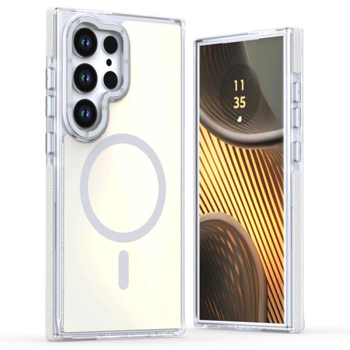 OEM - Mobilskal för Samsung Galaxy S26 Ultra Magnetiskt TPU - Vit