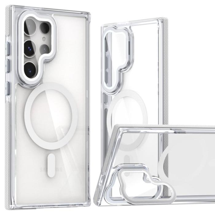 OEM - Mobilskal för Samsung Galaxy S26 Ultra Magnetiskt TPU - Vit