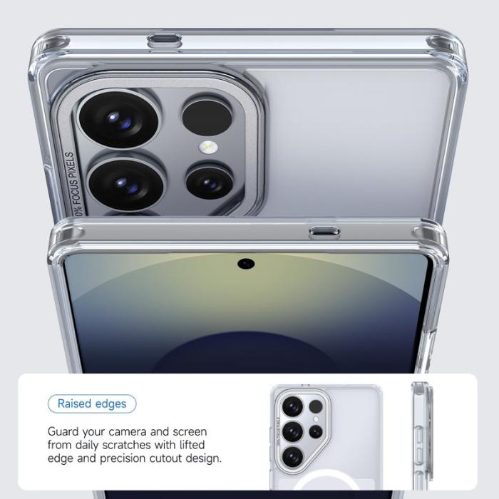 OEM - Mobilskal för Samsung Galaxy S26 Ultra Magnetiskt TPU - Vit