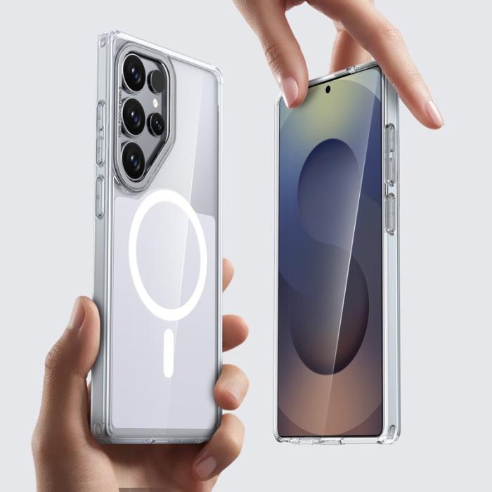 OEM - Mobilskal för Samsung Galaxy S26 Ultra Magnetiskt TPU - Vit