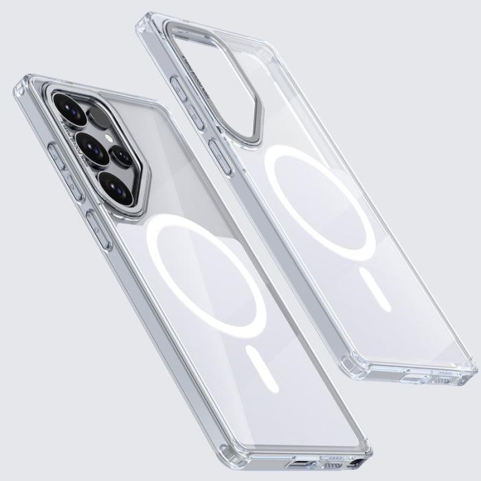 OEM - Mobilskal för Samsung Galaxy S26 Ultra Magnetiskt TPU - Vit