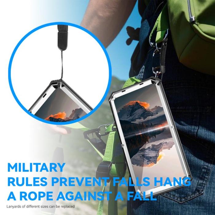 R-JUST - R-JUST Mobilskal för Samsung Galaxy S26 Ultra PC + Silikon Kickstand - Silver