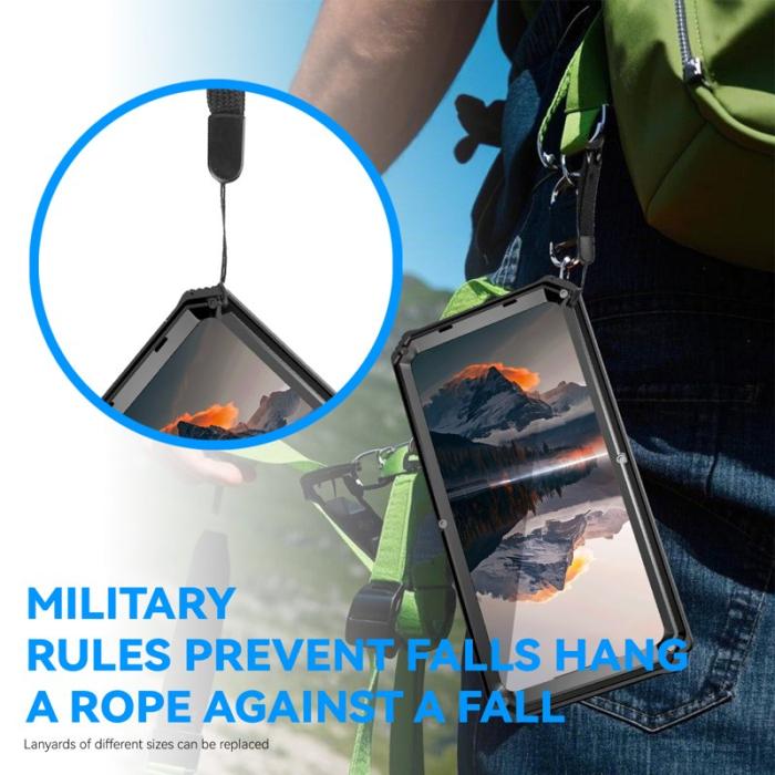 R-JUST - R-JUST Mobilskal för Samsung Galaxy S26 Ultra PC + Silikon Kickstand - Svart