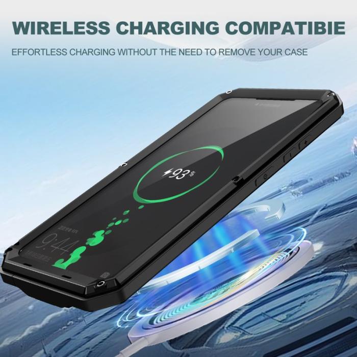 R-JUST - R-JUST Mobilskal för Samsung Galaxy S26 Ultra PC + Silikon - Svart