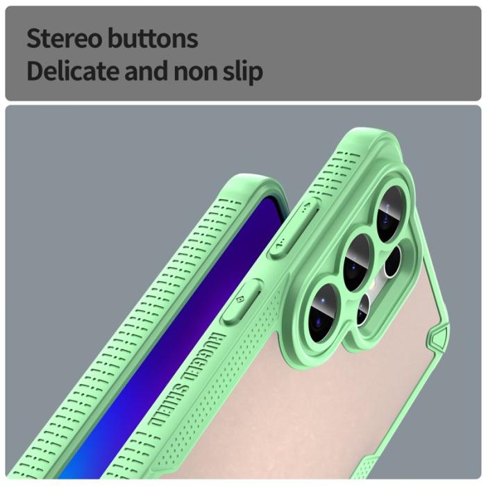 OEM - Mobilskal för Samsung Galaxy S26 Ultra PC + TPU - Grön