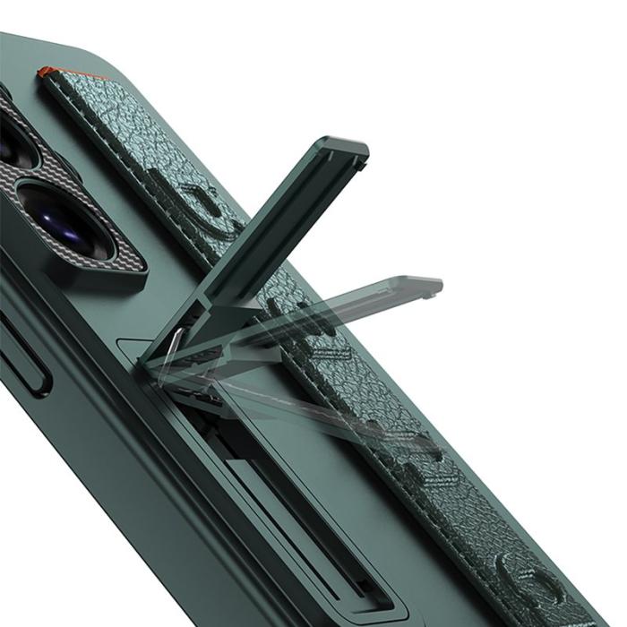 GKK - GKK Mobilskal för Samsung Galaxy S26 Ultra PC + TPU Kickstand - Grön