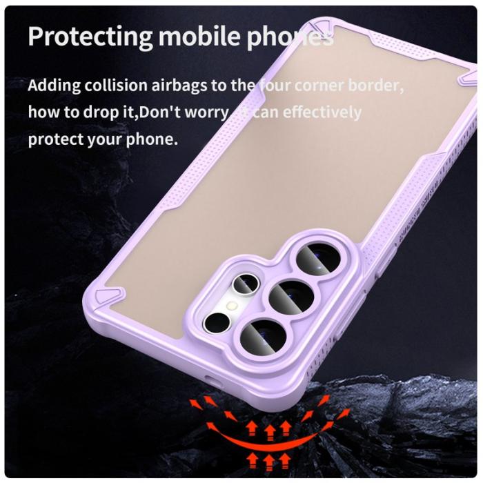 OEM - Mobilskal för Samsung Galaxy S26 Ultra PC + TPU - Lila